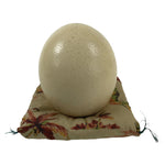 African Decorative Souvenir Ostrich Eggshell Only Vtg Blank Surface Pillow ST12