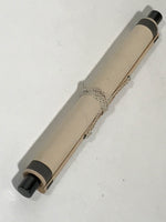 Antique Japanese Hanging Scroll Kakejiku Leopard Plant Bird Green Yellow KJ189