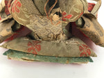 Antique Japanese Hina Doll Ningyo Princess Girl's Day Ohinasama Silk Wood ID662
