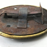 Antique Japanese Iron Metal Tansu Chest Drawer Lock Furniture Hardware JK833