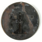 Antique Japanese Iron Metal Tansu Chest Drawer Lock Furniture Hardware JK837