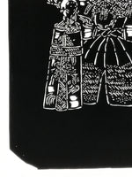 Antique Japanese Katagami Paper Kimono Stencil Katazome Hina Tachibina A807