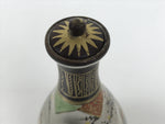 Antique Japanese Kutani Porcelain Lidded Sake Bottle Tokkuri Ebisu Daikoku TS895