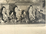 Antique Japanese Postcard Nagoya Health Exhibition C1920 Nihon Buyo Dance PC132