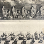 Antique Japanese Postcard Nagoya Health Exhibition C1920 Nihon Buyo Dance PC132