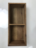 Antique Japanese Wooden Cash Box Chest Zenibako Kinko Safe Lockbox 1 Drawer X148