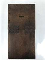 Antique Japanese Wooden Cash Box Chest Zenibako Kinko Safe Lockbox 1 Drawer X148