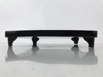 Antique Japanese Wooden Lacquered Low Table Red Black Serving Tray Ozen L497