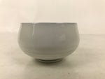 Japanese Arita Porcelain Teacup Vtg Berry Leaves Pink Blue Sencha Yunomi TC581
