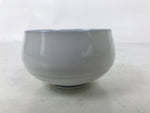 Japanese Arita Porcelain Teacup Vtg Berry Leaves Pink Blue Sencha Yunomi TC582