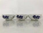 Japanese Arita Ware Porcelain Small Bowls 6pc Set Vtg Kozuke Blue Flower PX792