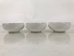 Japanese Arita Ware Porcelain Small Bowls 6pc Set Vtg Kozuke Blue Flower PX792