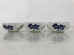 Japanese Arita Ware Porcelain Small Bowls 6pc Set Vtg Kozuke Blue Flower PX792