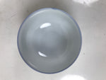 Japanese Arita Ware Porcelain Teacup Vtg Yunomi Floral White Blue Sencha TC595