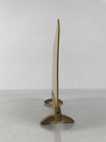 Japanese Bamboo Shikishi Art Board w/Display Stand Vtg Artwork Frame Blank JK924