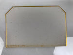 Japanese Bamboo Shikishi Art Board w/Display Stand Vtg Artwork Frame Blank JK924