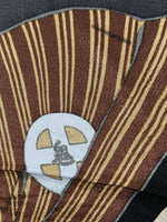 Japanese Bento Box Wrapping Cloth Furoshiki Rayon Fabric Kabuki Gray FU178