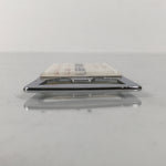 Japanese Bottle Opener Vtg Metal Sen-nuki Silver Classic Car Kanji White JK909