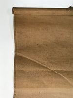 Japanese Boxed Hanging Scroll Vtg Kakejiku Tajimamori God Sweets Portrait KJ162