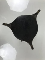 Japanese Bronze Usubata Flower Vase Vtg Ikebana Arrangement 2pc Kabin UB61