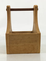 Japanese Brushed Lacquer Wood Drink Saucer Vtg Chataku Coaster 6c Brown LWB135