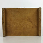 Japanese Brushed Lacquer Wood Tansu Storage Chest Vtg Haribako 3 Drawers T389