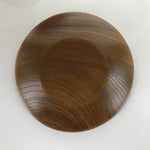 Japanese Brushed Lacquer Wooden Drink Saucer Vtg Chataku Coaster 5pc Set LWB95