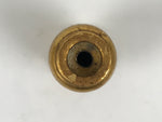 Japanese Buddhist Altar Fitting Brass Flower Vase Hanatate Butsugu Gold BA871
