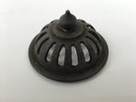 Japanese Buddhist Altar Fitting Brass Lidded Incense Burner Vtg Koro Brown BA868