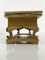 Japanese Buddhist Altar Lacquered Wood Offering Table Vtg Uwajoku Maejoku BA860