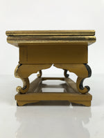 Japanese Buddhist Altar Lacquered Wood Offering Table Vtg Uwajoku Maejoku BA860