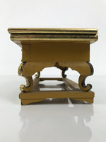 Japanese Buddhist Altar Lacquered Wood Offering Table Vtg Uwajoku Maejoku BA862