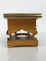 Japanese Buddhist Altar Lacquered Wood Offering Table Vtg Uwajoku Maejoku BA864