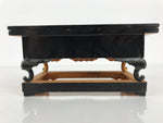 Japanese Buddhist Altar Lacquered Wood Offering Table Vtg Uwajoku Maejoku BA864
