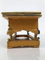 Japanese Buddhist Altar Lacquered Wood Offering Table Vtg Uwajoku Maejoku BA864