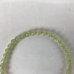 Japanese Buddhist Juzu Prayer Bracelet Vtg Rosary Agate Stone Green Tassel JZ148