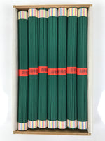 Japanese Buddhist Offer Incense Sticks Senko Vtg Wooden Boxed Green Oko IN47
