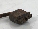 Japanese Cast Iron Yaki-In Branding Stamp Vtg Wood Craft Sweet Small Kanji T166