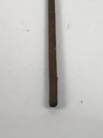 Japanese Cast Iron Yaki-In Branding Stamp Vtg Wood Craft Sweets Small Kanji T157