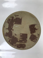 Japanese Ceramic Flower Vase Vtg Ikebana Kabin Shigaraki Ware Gray FK195