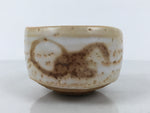 Japanese Ceramic Green Tea Bowl Matcha Chawan Pottery Shino Ware White CHB139