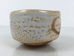 Japanese Ceramic Green Tea Bowl Matcha Chawan Pottery Shino Ware White CHB139
