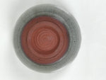 Japanese Ceramic Green Tea Bowl Matcha Chawan Vtg Mishima Gray Pottery CHB138