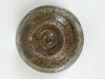 Japanese Ceramic Green Tea Bowl Matcha Chawan Vtg Pottery Brown Green CHB120