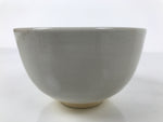 Japanese Ceramic Green Tea Bowl Matcha Chawan Vtg White Pink Pottery CHB135