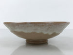 Japanese Ceramic Green Tea Bowl Summer Matcha Chawan Pottery Beige White SCW10