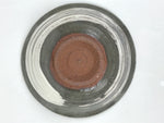 Japanese Ceramic Green Tea Bowl Summer Matcha Chawan Vtg Pottery Gray SCW7