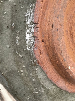 Japanese Ceramic Green Tea Bowl Summer Matcha Chawan Vtg Pottery Gray SCW7