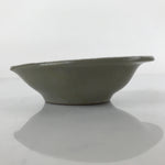 Japanese Ceramic Renge Spoon W/Stand Vtg Nabe Ramen Noodle Soup Gray PY884