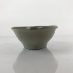 Japanese Ceramic Renge Spoon W/Stand Vtg Nabe Ramen Noodle Soup Gray PY888